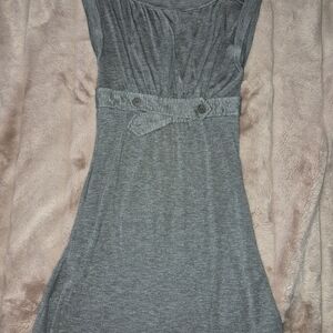 BCBGMaxAzria Heather Gray Knit Top